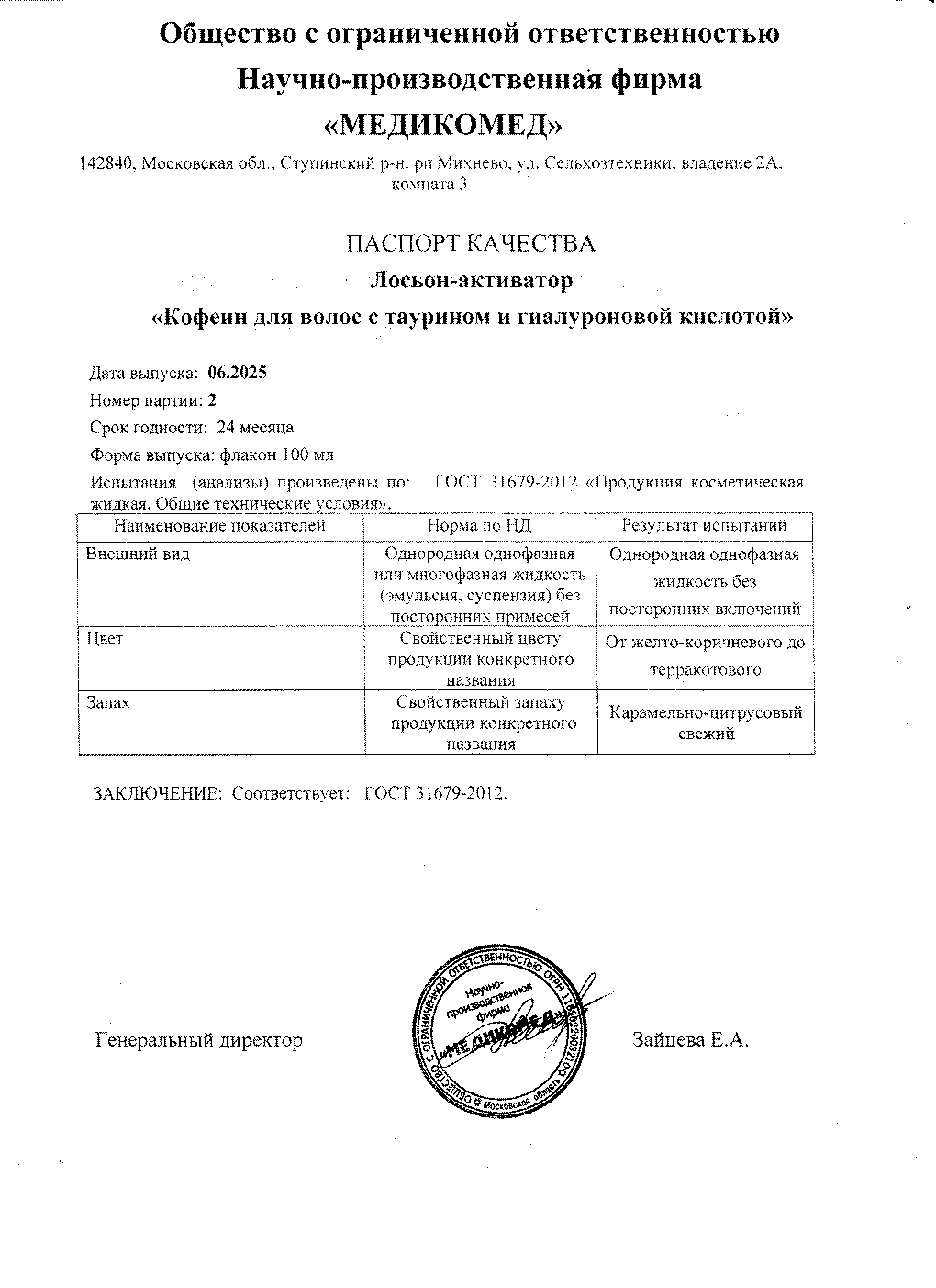 Паспорт №062025